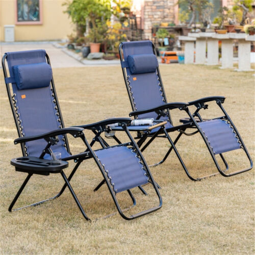 Folding Beach Lounge Chair Portable Camping Seat Lightweight Outdoor Comfort