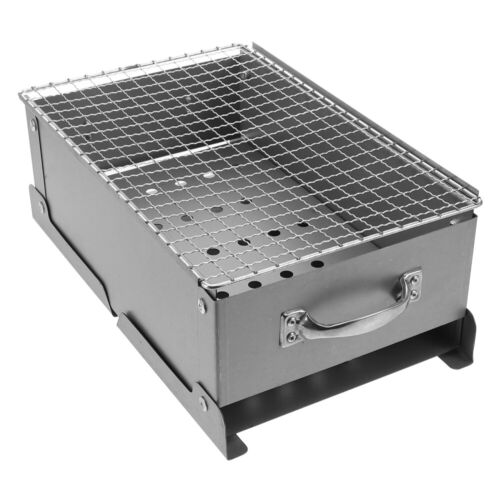 Foldable Compact Barbecue Bbq Grill Charcoal Stove Kabob Grill Tabletop Grate