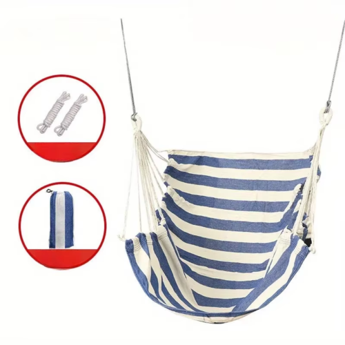 Chair(With Storage Bag 1Pc Outdoor Hammock Chair Canvas Leisure Swing Chair No P