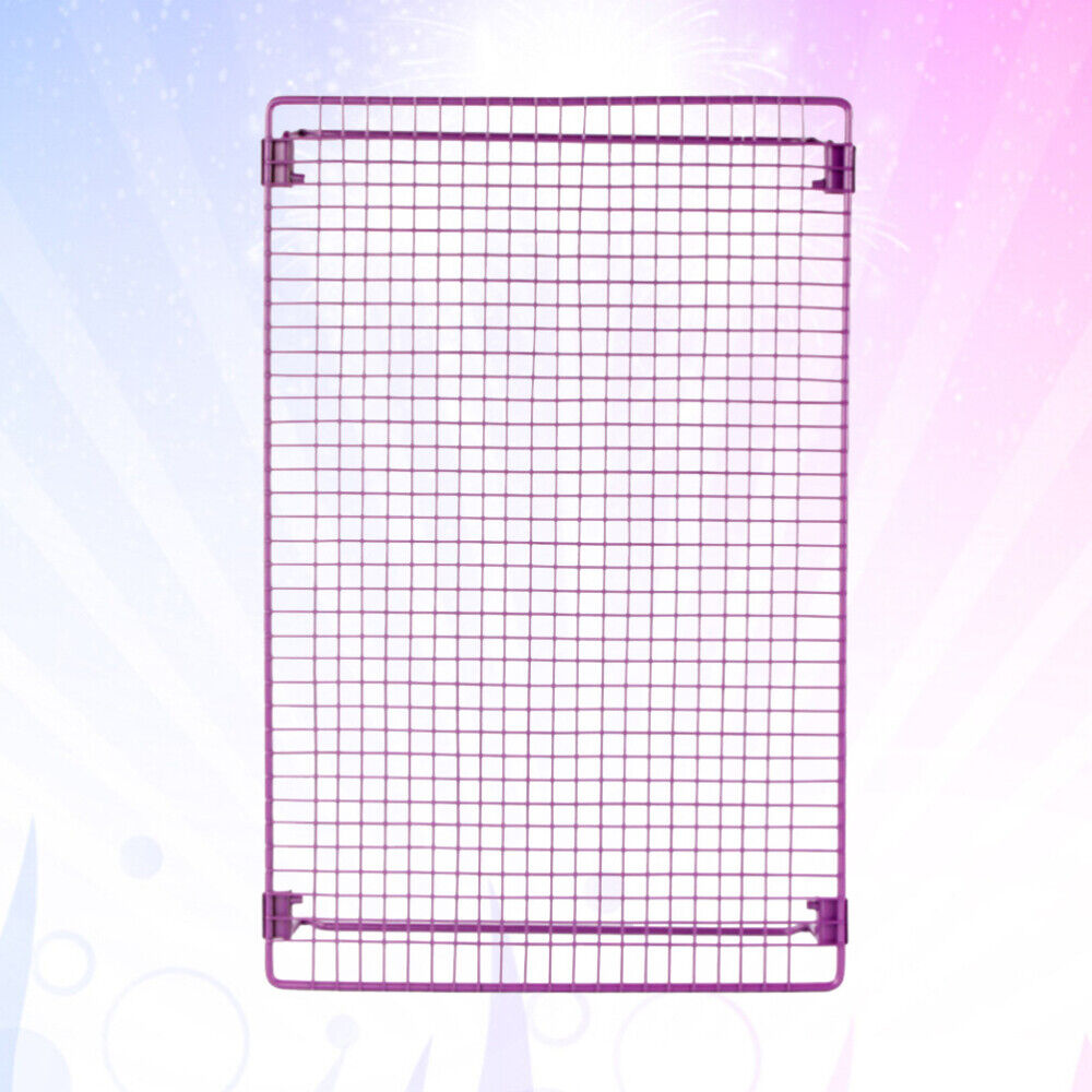 Purple Baking Rack Barbecue Grill Accessories Biscuits Storage