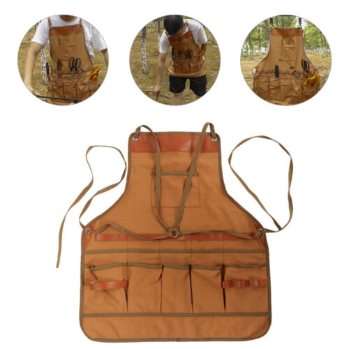 Barbecue Grill Aprons for Men Outdoor Canvas Grilling Cooking Man