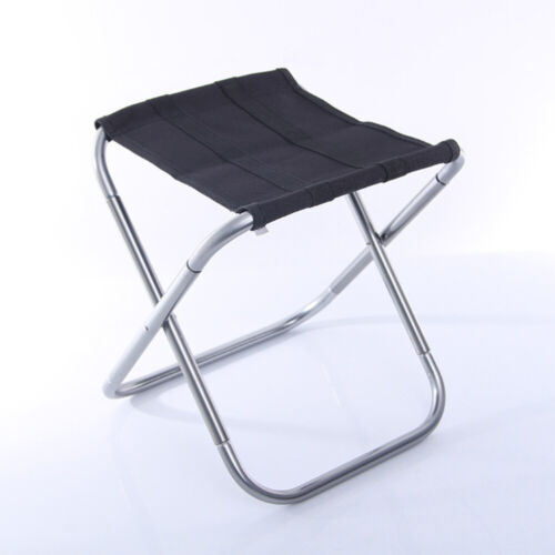 Outdoor Folding Chair Aluminum Alloy Fishing Camping Chair BBQ Stool Folding
