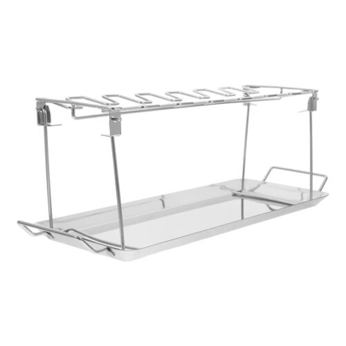 Outdoor Barbecue Grill Portable BBQ Stand Heat Distribution Rack