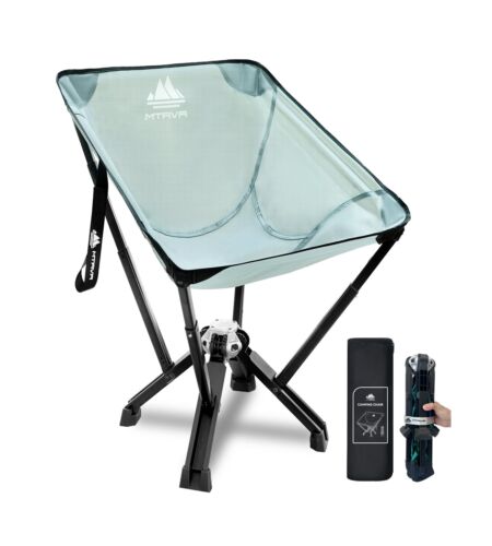 MTRVR Folding Outdoor Chair, Camping Chair Portable Camp Chair, Lightweight, ...