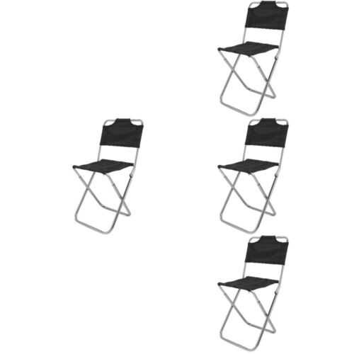 4 PCS Collapsible Chair Multi-function Fishing Stools Camping Chairs Outdoor