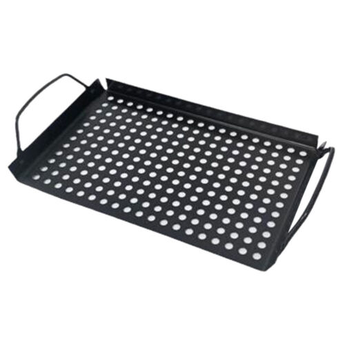 Outdoor Grill Pan Nonstick Barbecue Grill Pan Grill Tray Multi-use Grilling Pan