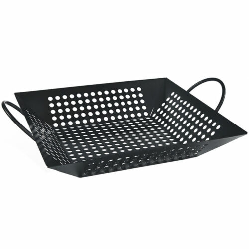 Barbecue Grill Pan Black Plate Smooth Handle BBQ Environmental
