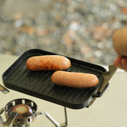 Grill Plate Set Thickened Heat-resistant Non Stick Rectangle Barbecue Versatile
