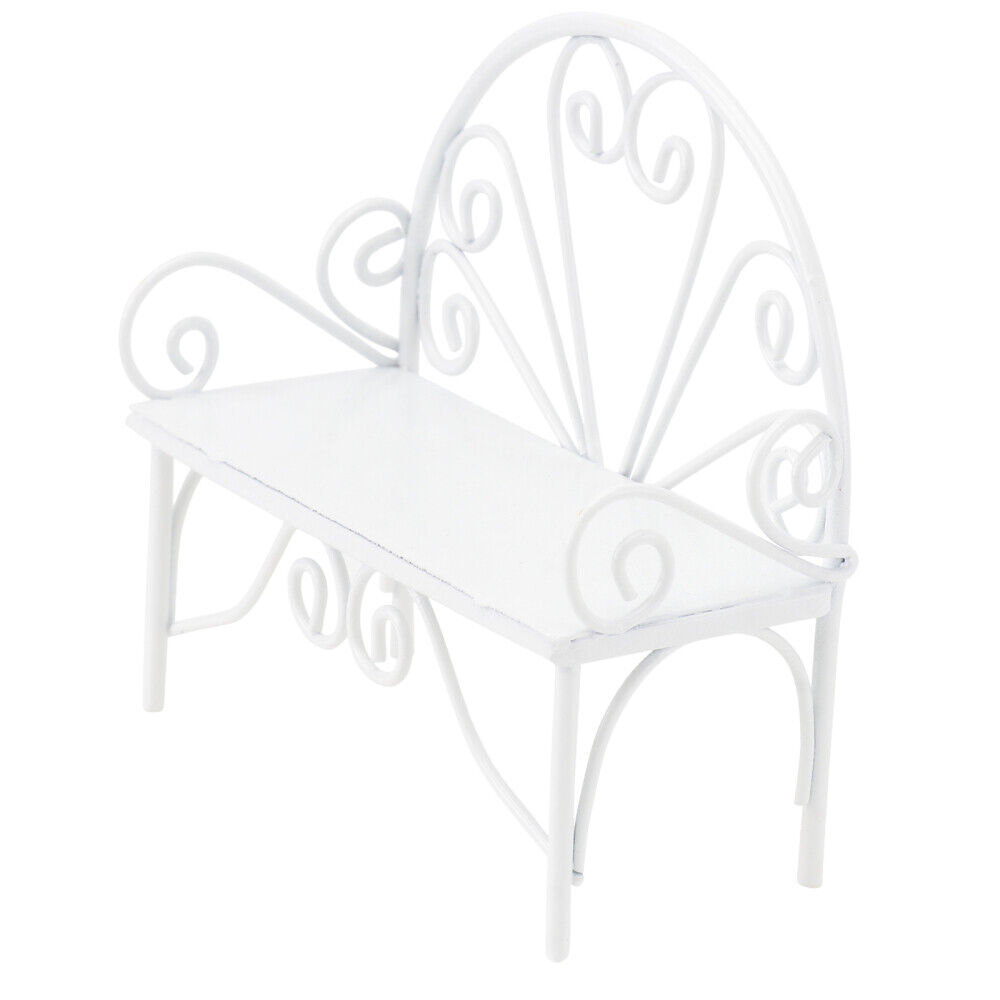 Outdoor Bench Micro Landscape Double Chair Mini Plant Decor Baby