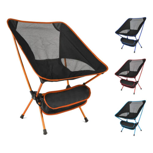 Outdoor Camping Chair Garden Beach Hiking Picnic Seat Portable Detachable New