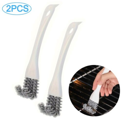 2pcs Multi-functional Barbecue Grill Oven Rack Dishwasher Rack Cleaning Brush
