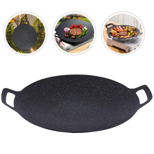 Koreanische Grillplatte Barbecue-Grillschale Pizzagrill Camping-Grillpfanne