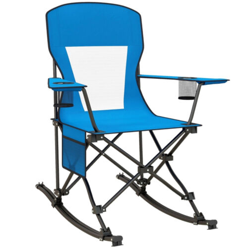 Folding Beach Camping Chair Lightweight Portable for Outdoor Relaxation