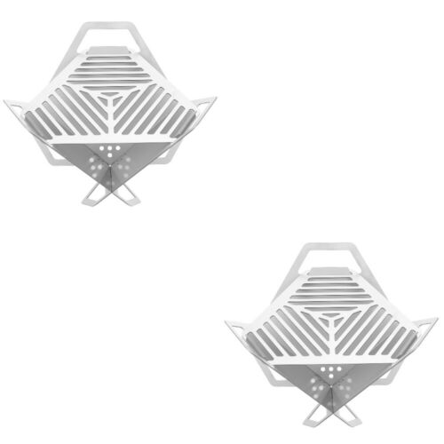 Set of 2 Mini-Grill Gestell Grillrost Barbecue-Grill Im Freien