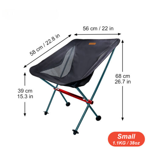 Travel Ultralight Folding Chair Detachable Portable Moon Chair Outdoor Camping