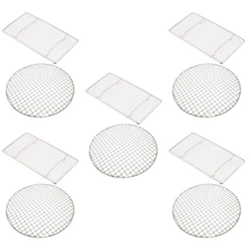 5 Count Bbq Heat Plates Good Helper for Barbecue Grill Nets