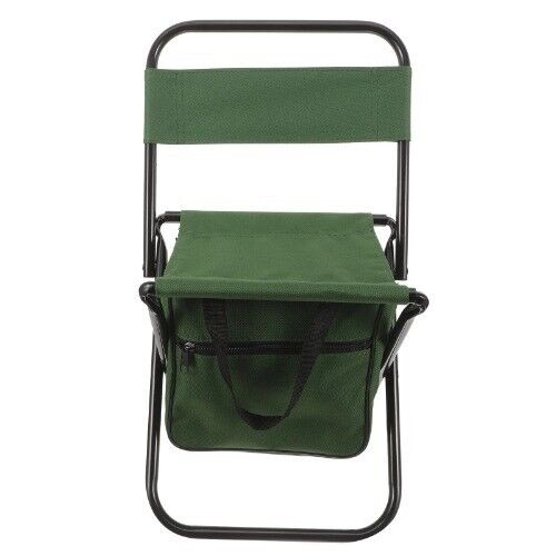 Outdoor Folding Chair Storage Bag Portable Backrest Chair UltraLight Metal Chair