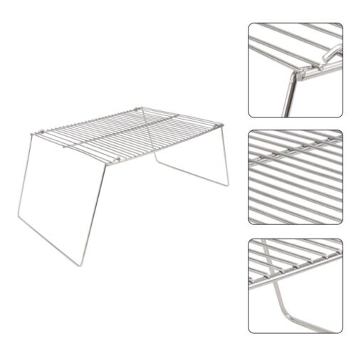Mini Grill Stand Fire Pit Convenient to Store Compact Size Barbecue
