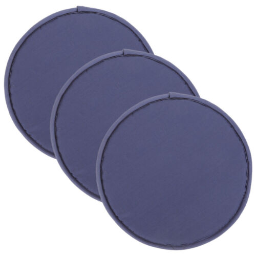 3 Pcs Cushion Pad Picnic Seat Mat Round Outdoor Chair Child