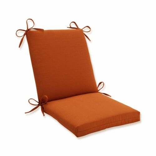 Pillow Perfect Monti Chino Solid Indoor/Outdoor One Piece Chair Cushion Deep ...