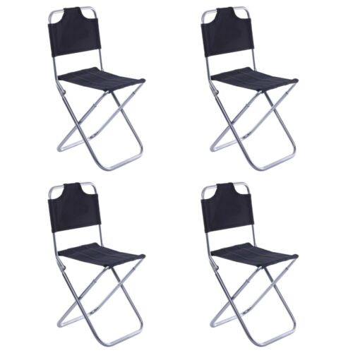 4 Count Chaise Folding Chair Space-saving Outdoor Activities Travel