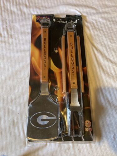 Sportula Heavy Duty 3 Piece BBQ Set - Georgia Bulldogs (damaged package)