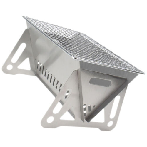 Stainless Steel Barbecue Outdoor Grill Portable Removable Charcoal Stove Bbq