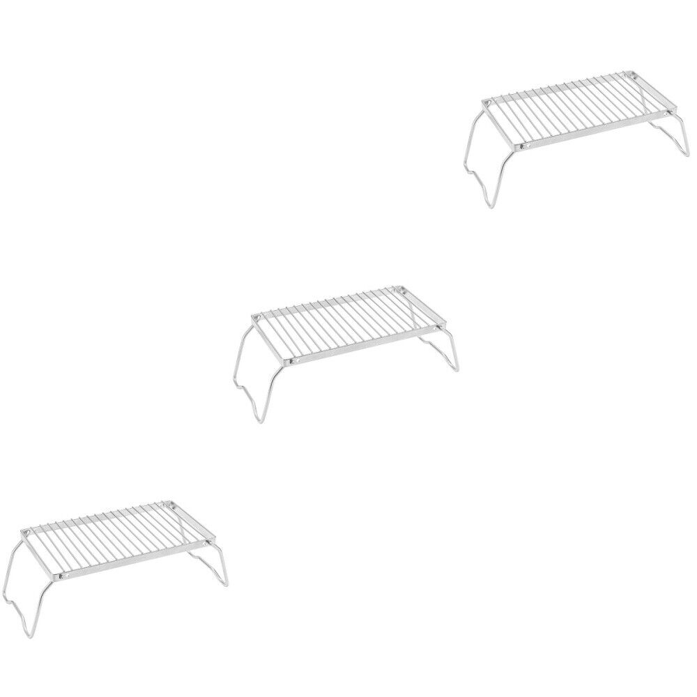 Portable Camping Grill Bbq Stand Fire Grill Picnic Barbecue Storage Outdoor