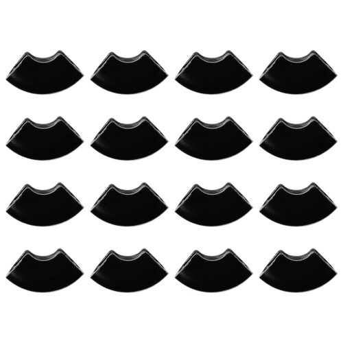 24 Pcs Outdoor Chair Feet -shaped Floor Mat Protector Man