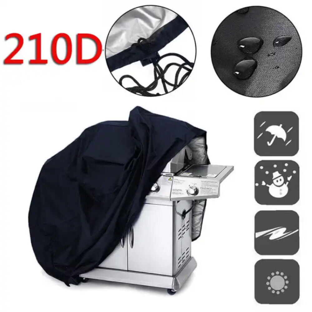 Barbecue Gas Grill Cover 58-inch BBQ Cover Heavy Duty Waterproof UV Material