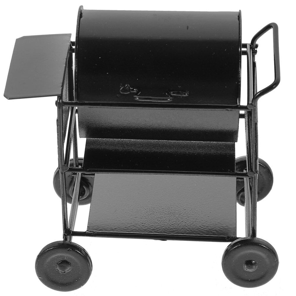 Miniature Barbecue Grill Bbq Grilling Rack Doll House Decoration Kitchen