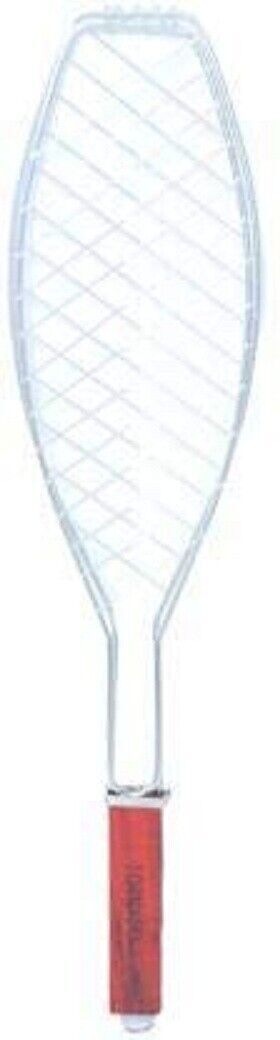 Mild Steel Barbecue Grill Net Roast Tray With Handle For Grilling Fish