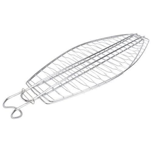 Fish Holder Grill Whole Fish Grill Basket Barbecue Wire Mesh