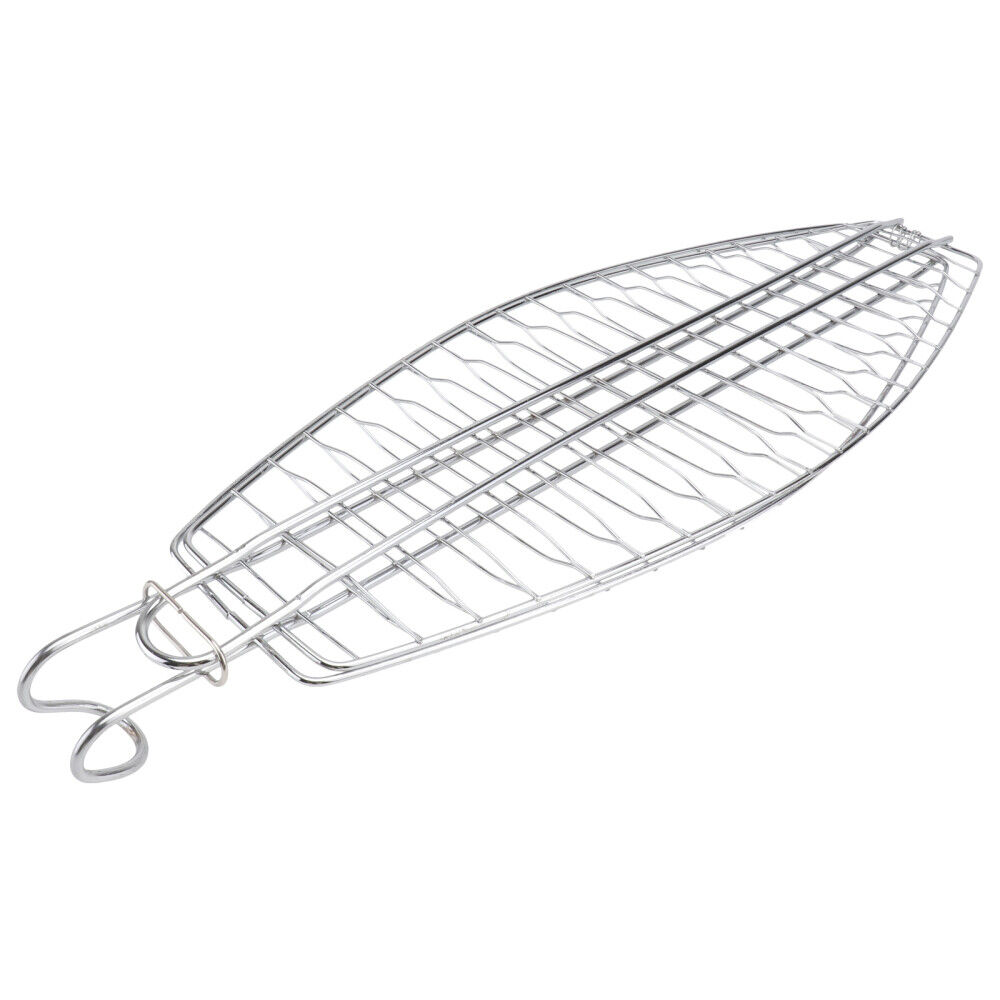 Fish Holder Grill Whole Fish Grill Basket Barbecue Wire Mesh