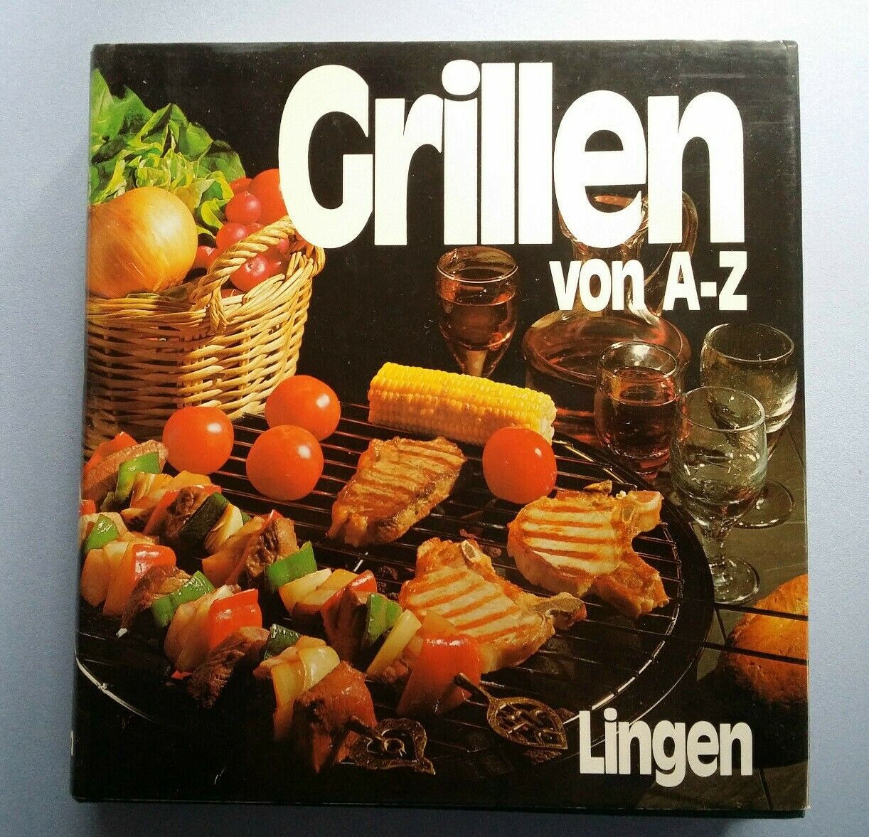 Grill From Helmut Lingen Cologne 1980 284 Pages Cookbook Barbecue Cook