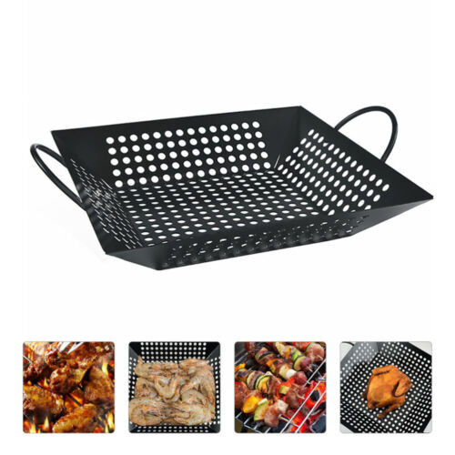 Barbecue Grill Griddle Plate Outdoor Tool Drain Oil