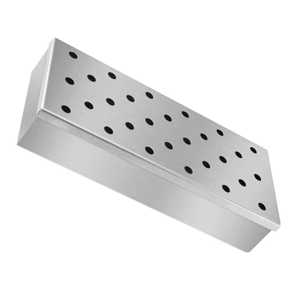 Grill Smoker Box Barbecue Grilling Supplies Barbecue Grill Box Chip Box
