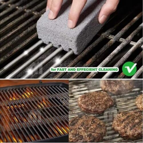 Barbecue Grill Pumice Baking Pan Tool Outdoor BBQ Cleaning Brush