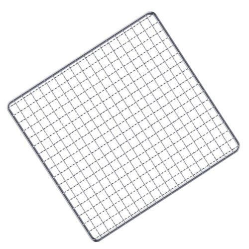 Stainless Steel BBQ Mesh Barbecue Grill Net Iron Endurable Child