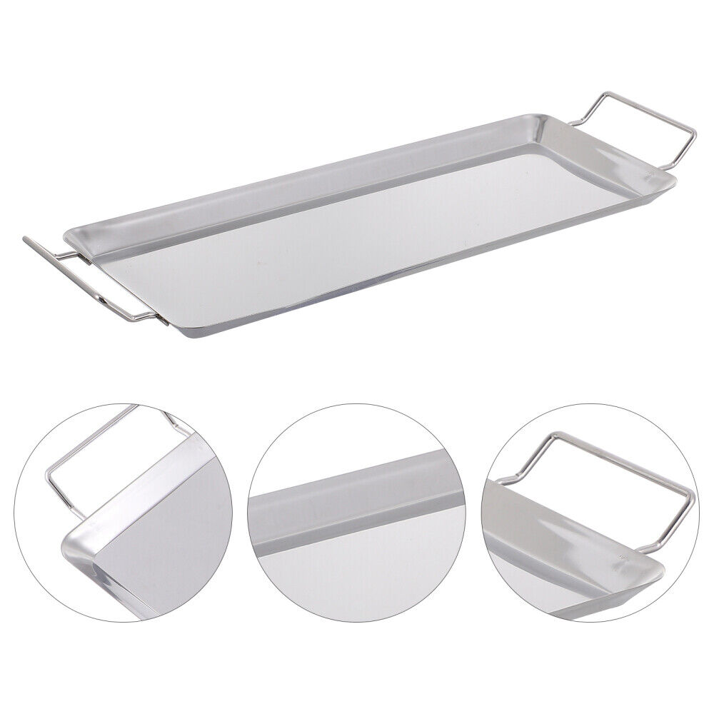 Grill Tray Camping Hot Plate Barbecue Flat Top Griddle Roaster Pan