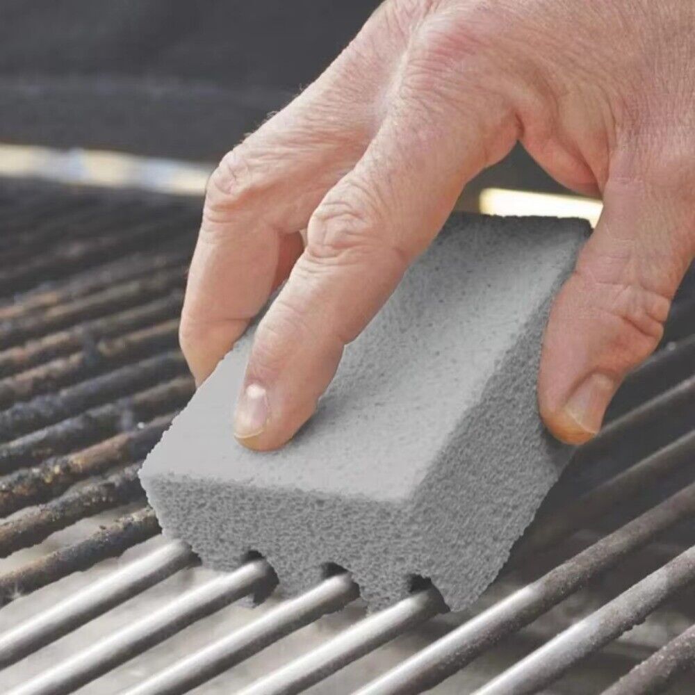 Outdoor Baking Pan Tool Barbecue Grill Pumice BBQ Cleaning Brush