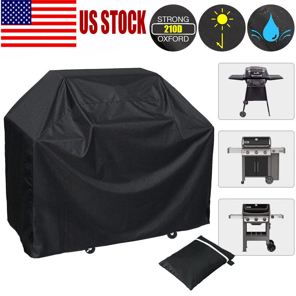 Garden Waterproof Heavy Duty BBQ Cover Windproof & Tear Resistant for Weber