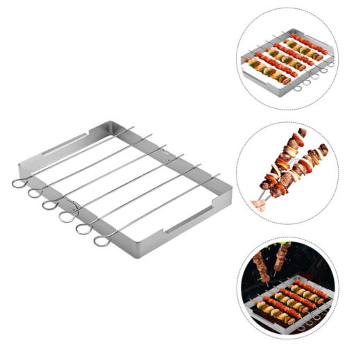 Portable Charcoal Grill Foldable Outdoor Barbecue Rack Beach Cooking Tool