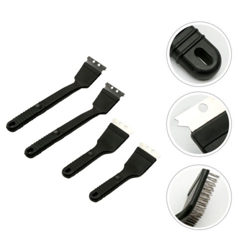 Stainless Steel Bristles Metal Barbecue Grill Brush BBQ Cleaning Brush