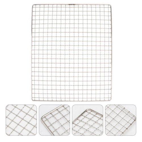 Barbecue Grill Net Rack for Outdoor BBQ Mesh -resistant