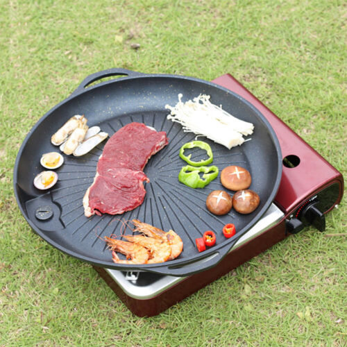 Barbecue Grill Pan Grill Korean Barbecue Campfire Grill Pan Stovetop Grill Pan