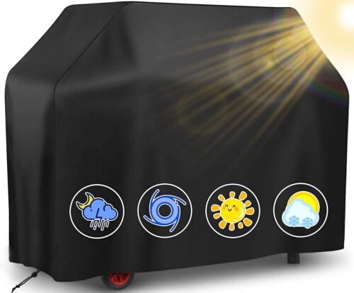 Waterproof BBQ Gas Grill Cover 58 Inch Barbecue Outdoor Heavy Duty UV Protection