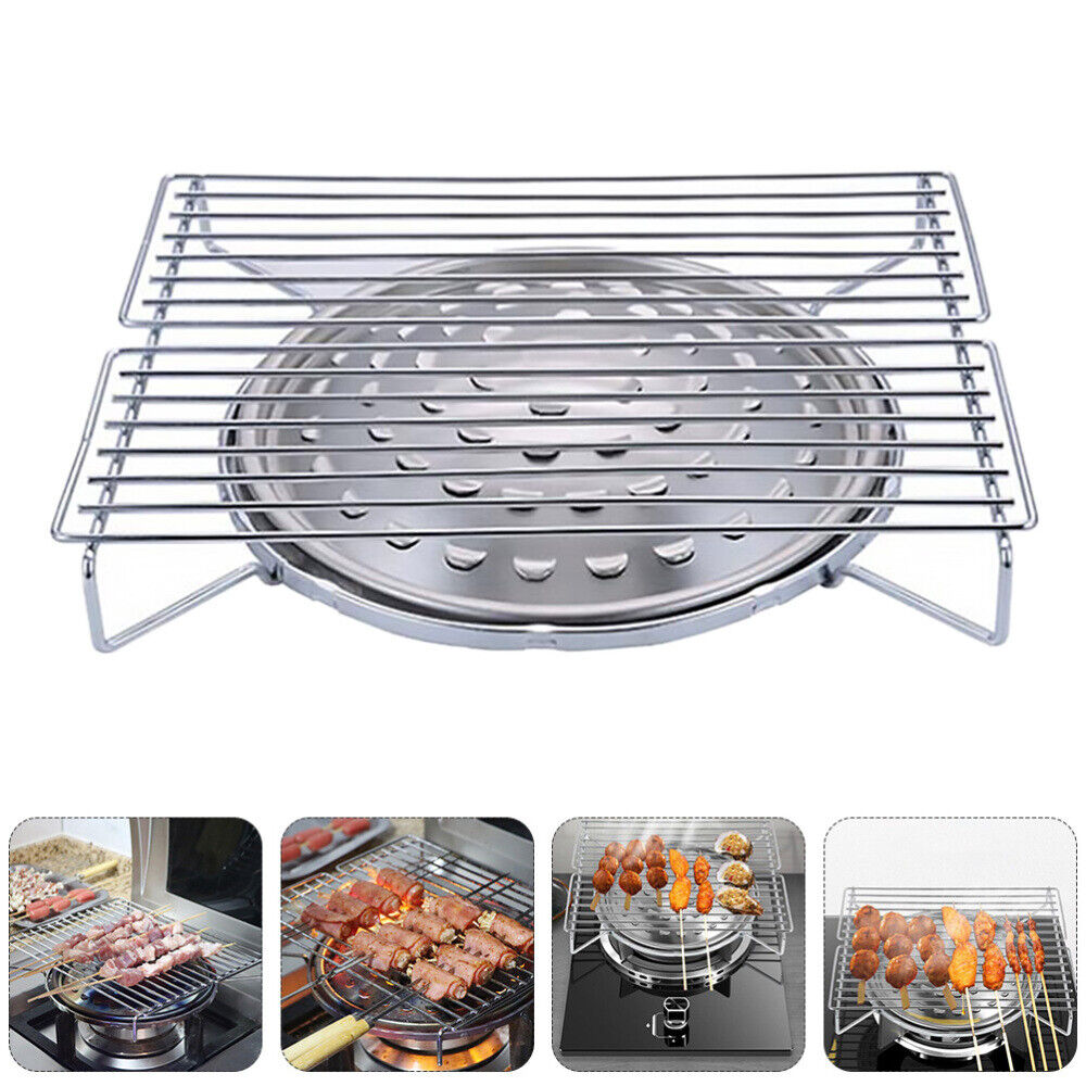 Warming Grill Grille Barbecue Convenient Outdoor Compact Size