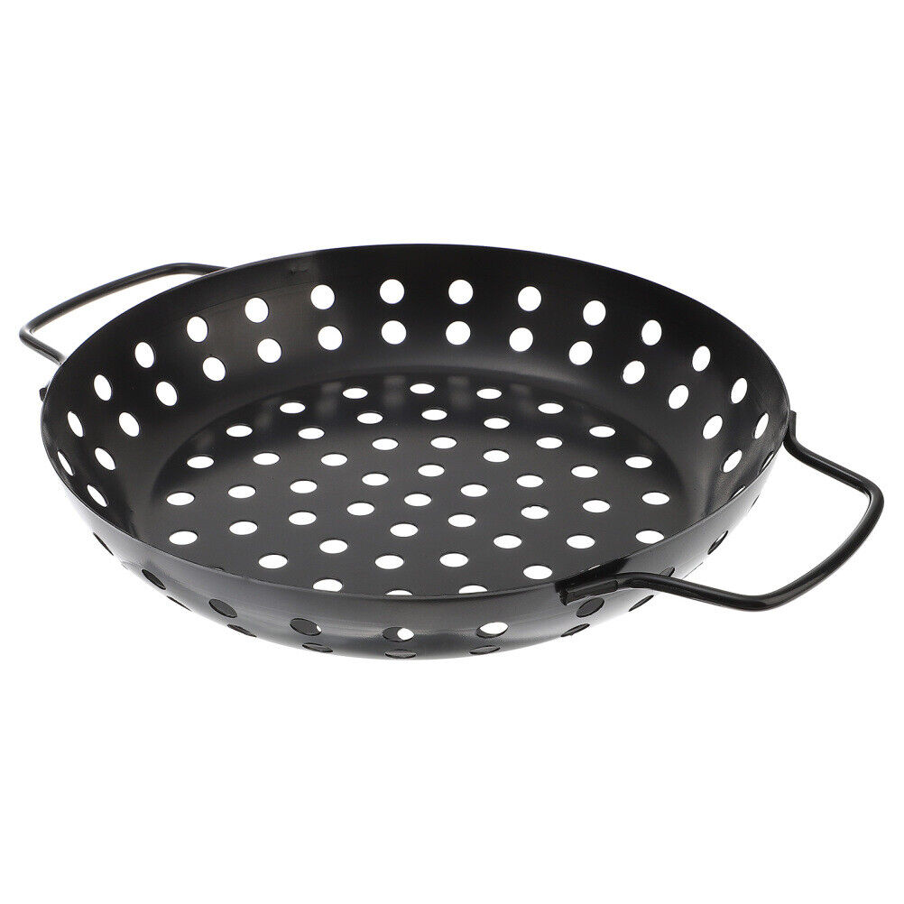 Perforated Grilling Tray Smokeless Barbecue Grill Pan Outdoor Grill Plate
