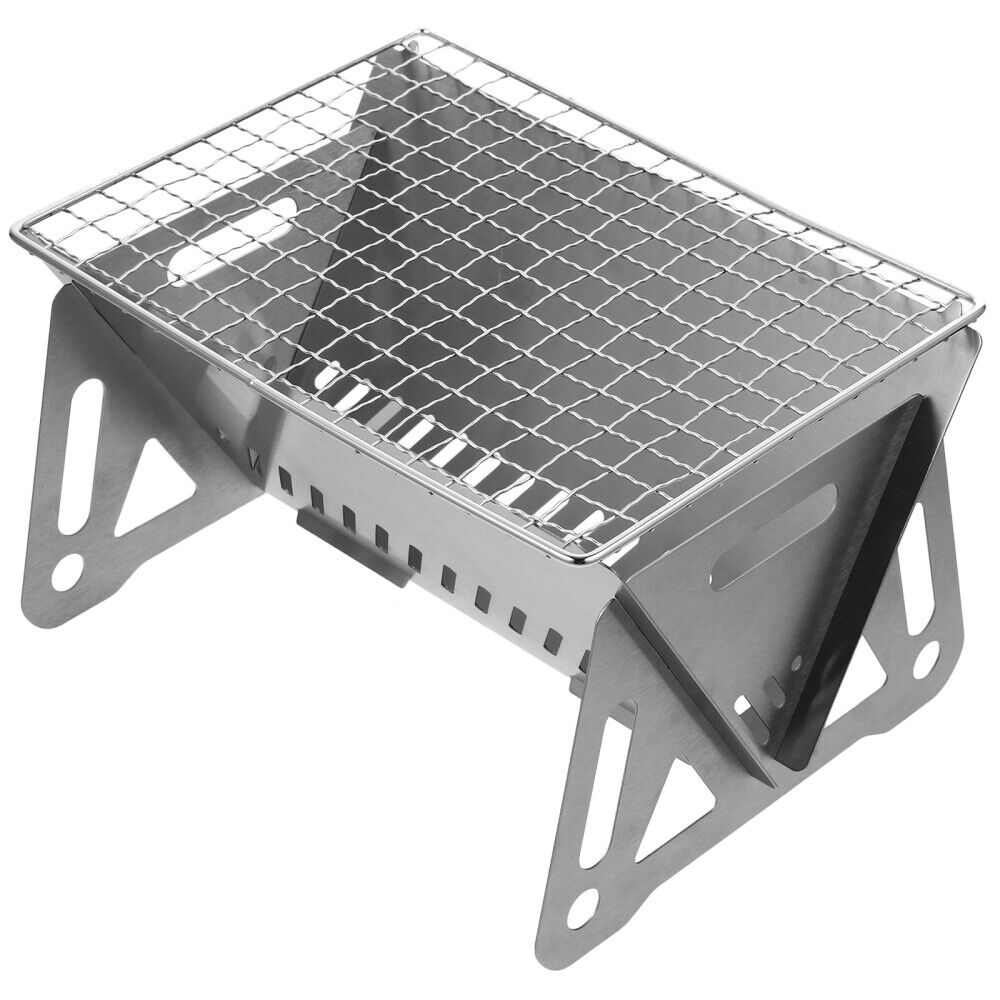 Grill Foldable Barbecue Strong Maintenance Outdoor